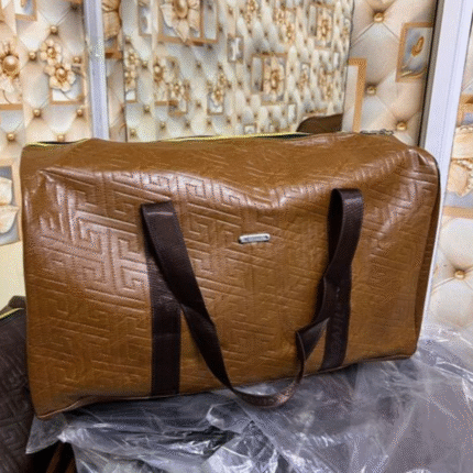 Travel PU Leather Large Duffel Bag