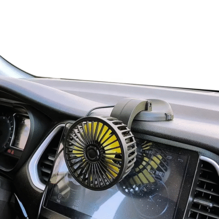 Universal Mini Auto Cooling Rotatable Car Fan