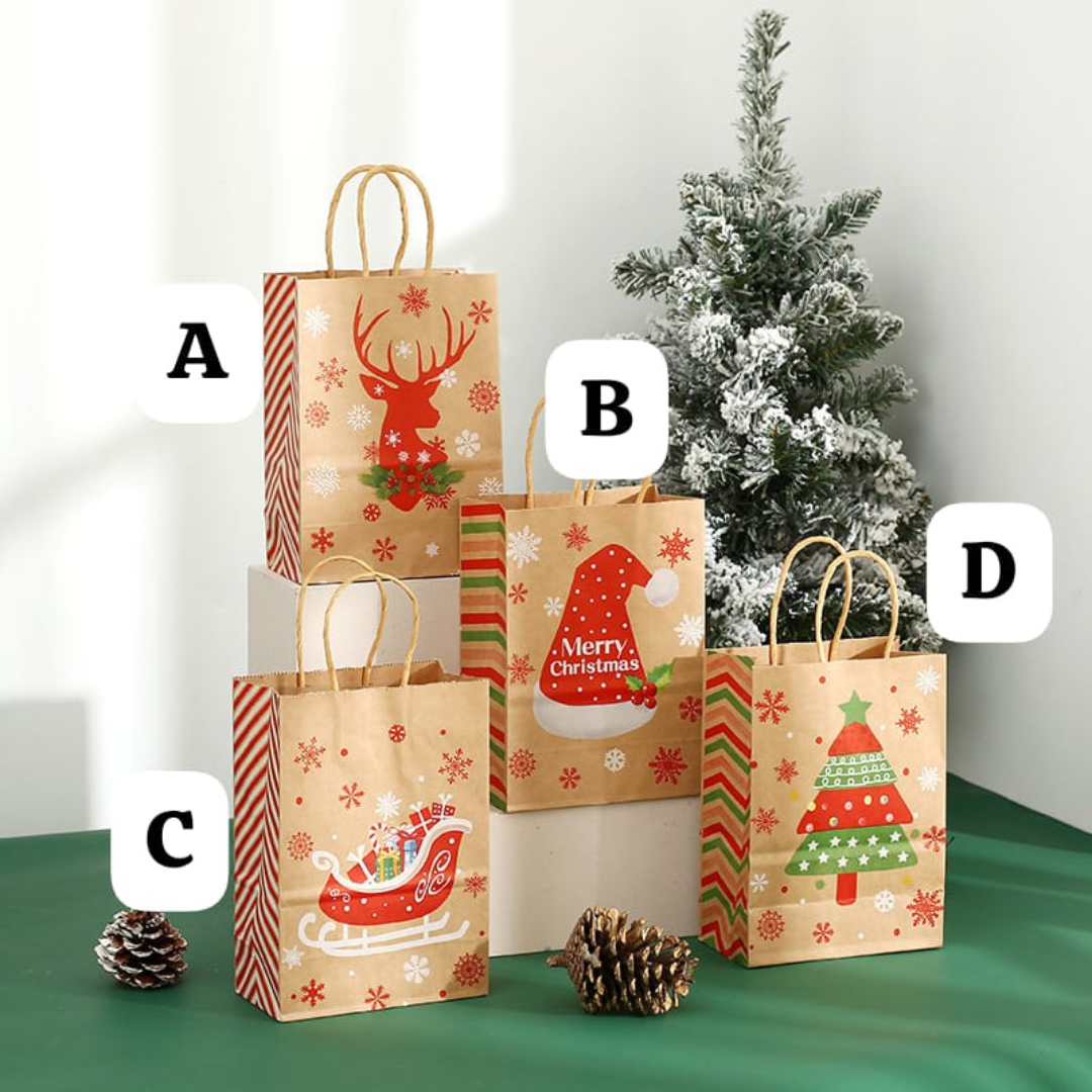 Christmas Gift Kraft Bag