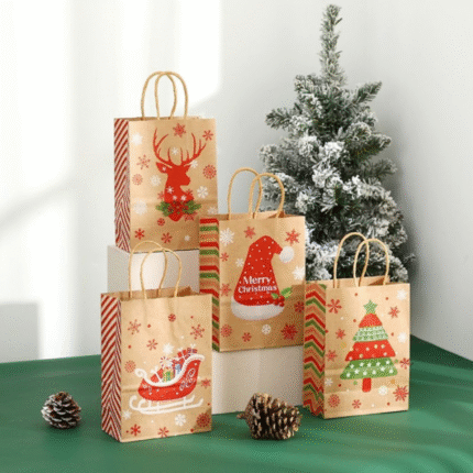 Christmas Gift Kraft Bag