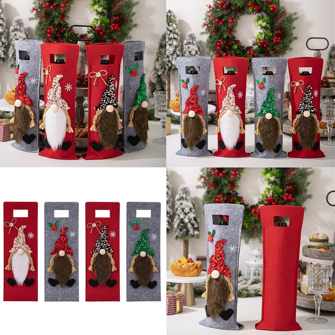 Faceless Wine Bottle Bag