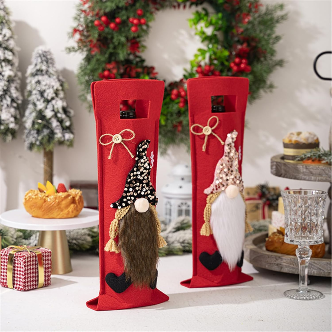 Faceless Wine Bottle Bag