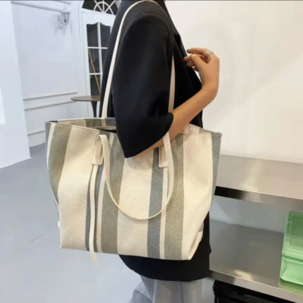 Stripped Tote Bag