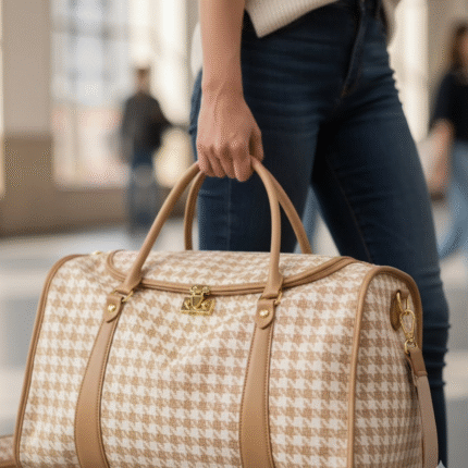 Vintage Travel / Gym Duffel Bag