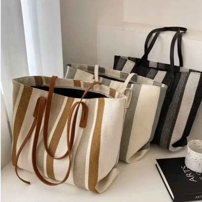 Stripped Tote Bag