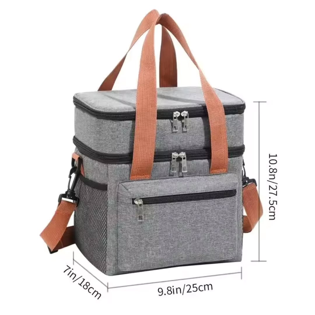 15L Large Capacity Insulated Travel Bag