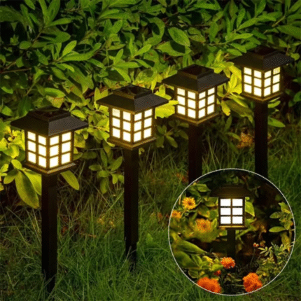 6Pcs Waterproof Decorative Lawn Lights