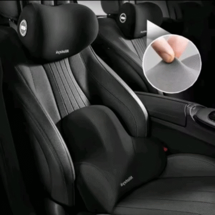 Set of 2 Memory Foam Lumbar Head Support