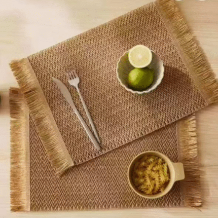 6 Pcs Woven Table Mats