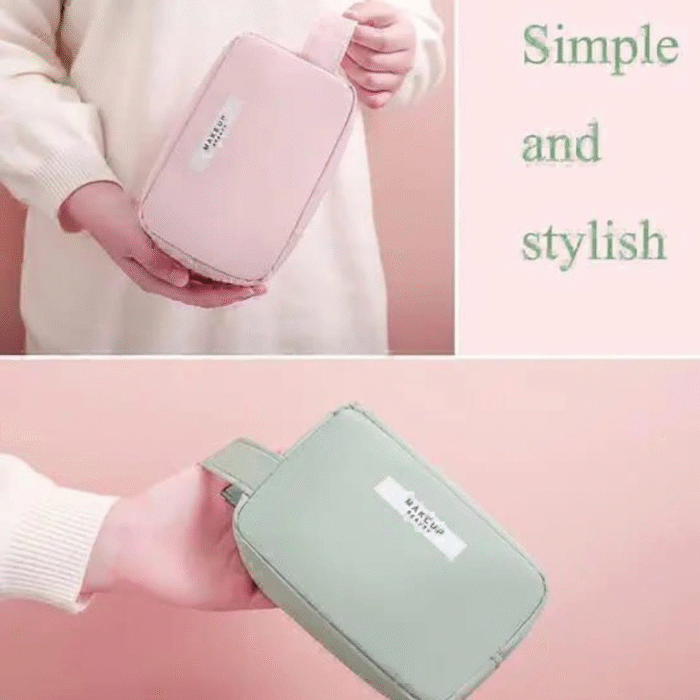 Small Travel Makeup Cosmetic Pouch Waterproof Bag for Women
