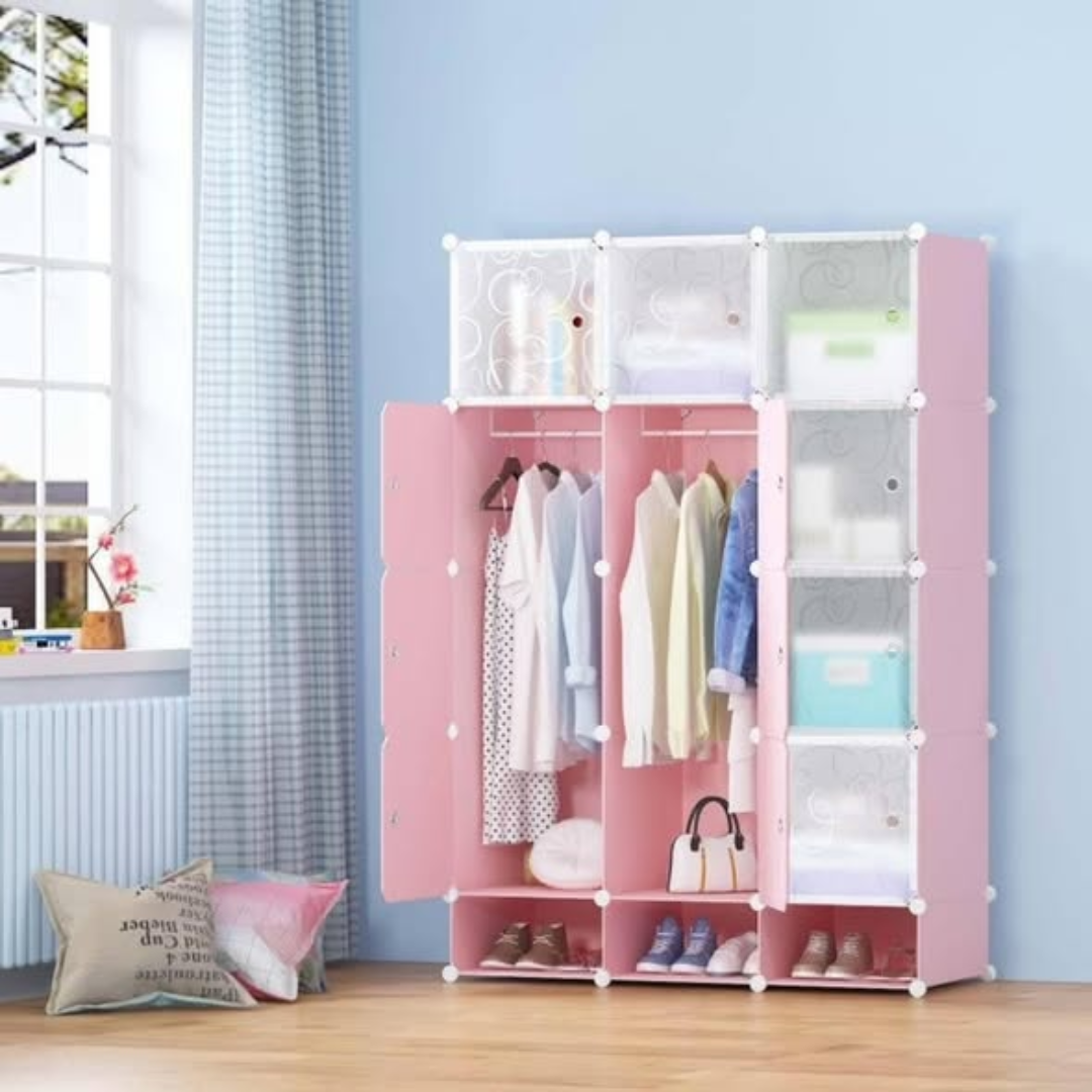 3-Column Plastic Wardrobes