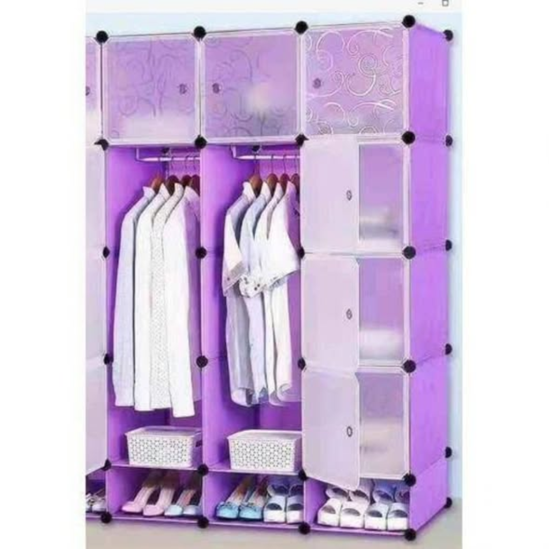 3-Column Plastic Wardrobes