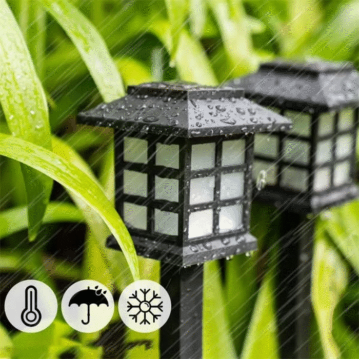 6Pcs Waterproof Decorative Lawn Lights