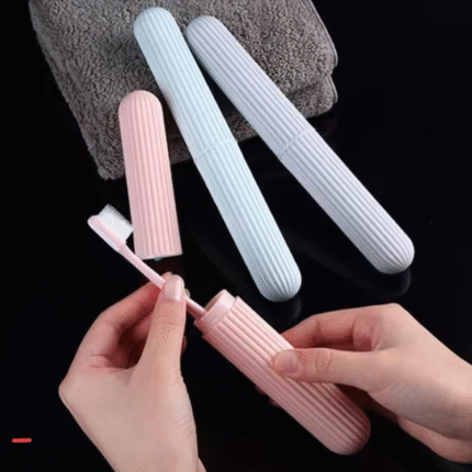 2pcs Travel Toothbrush Holder