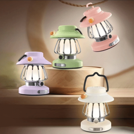 Retron USB Rechargeable LED 3 Colour Night Lantern Lamp