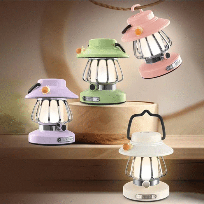 Retron USB Rechargeable LED 3 Colour Night Lantern Lamp