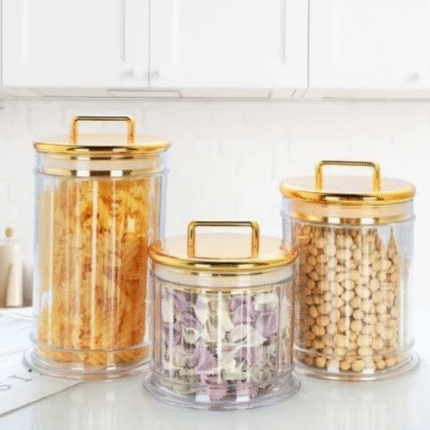 3Pcs Storage Jars