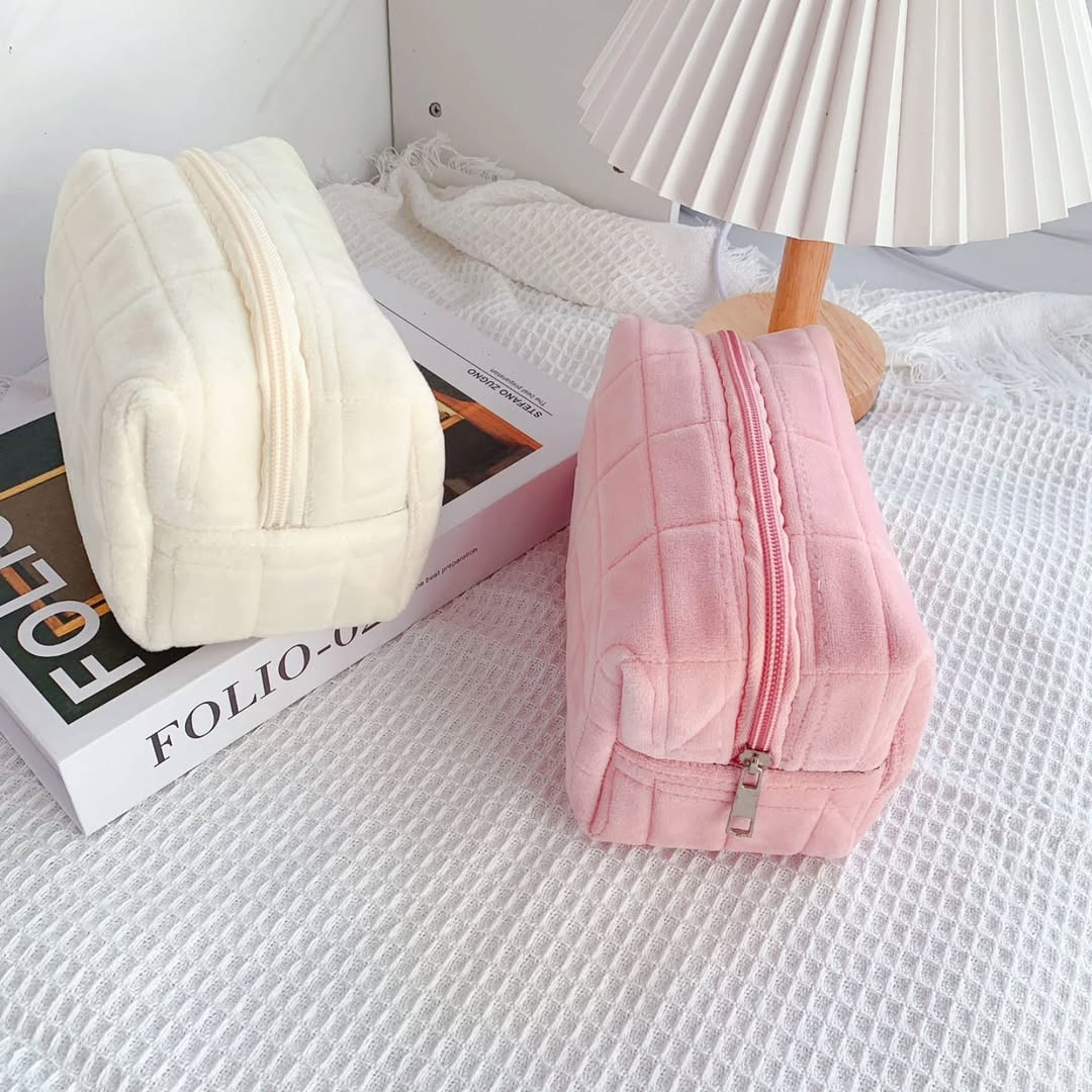 Cute Plush Makeup Bag