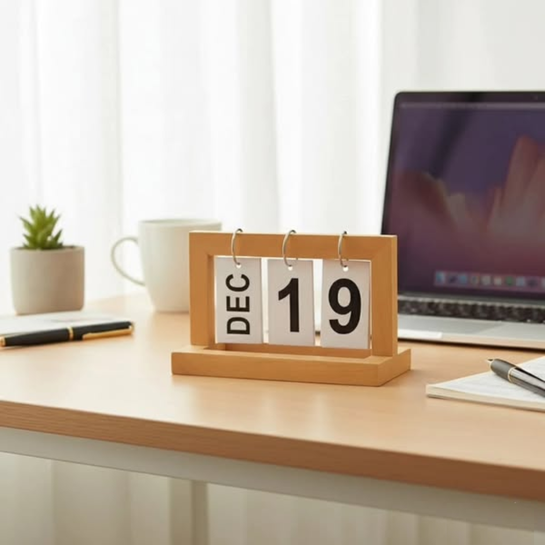 Desk Study Flip Calendar
