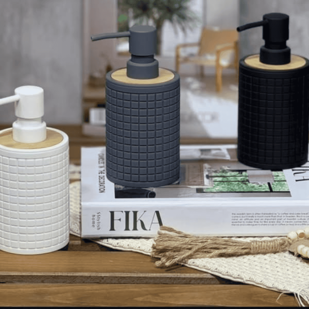 Bamboo Lotion Pump Bottle