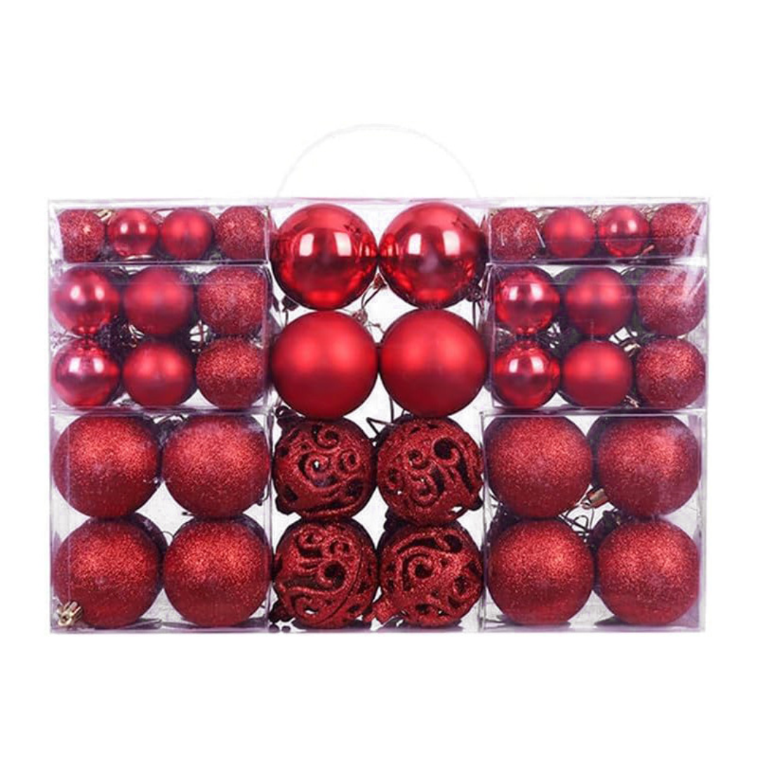 100Pcs Christmas Ball Ornaments