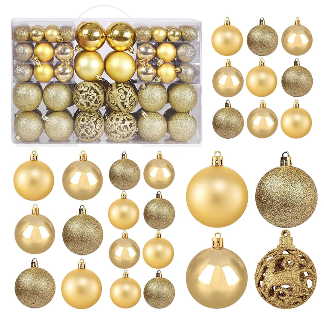 100Pcs Christmas Ball Ornaments
