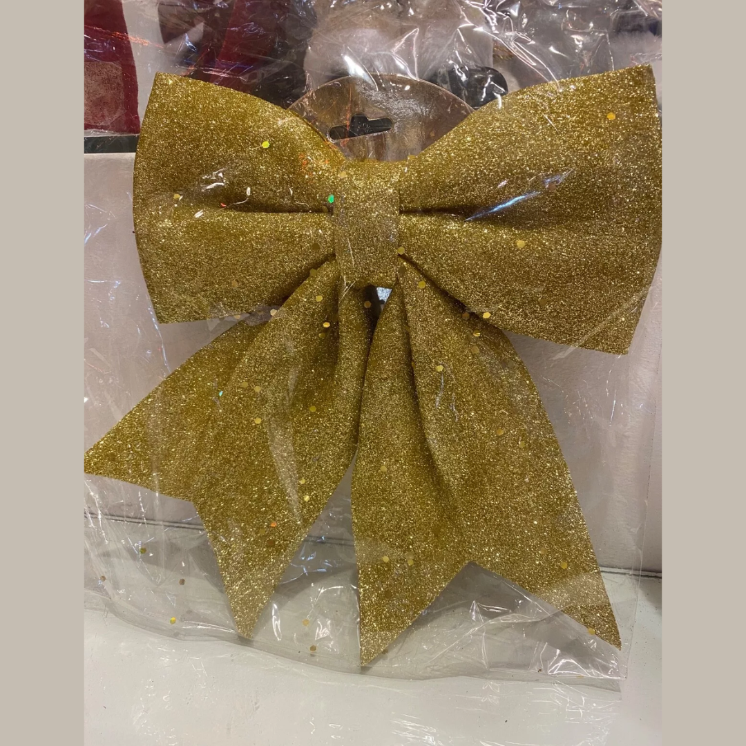 Christmas Glitter Ribbons and Bows