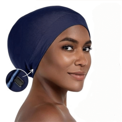 Unisex Hair Bonnet Beanie with Elastic Tie Band