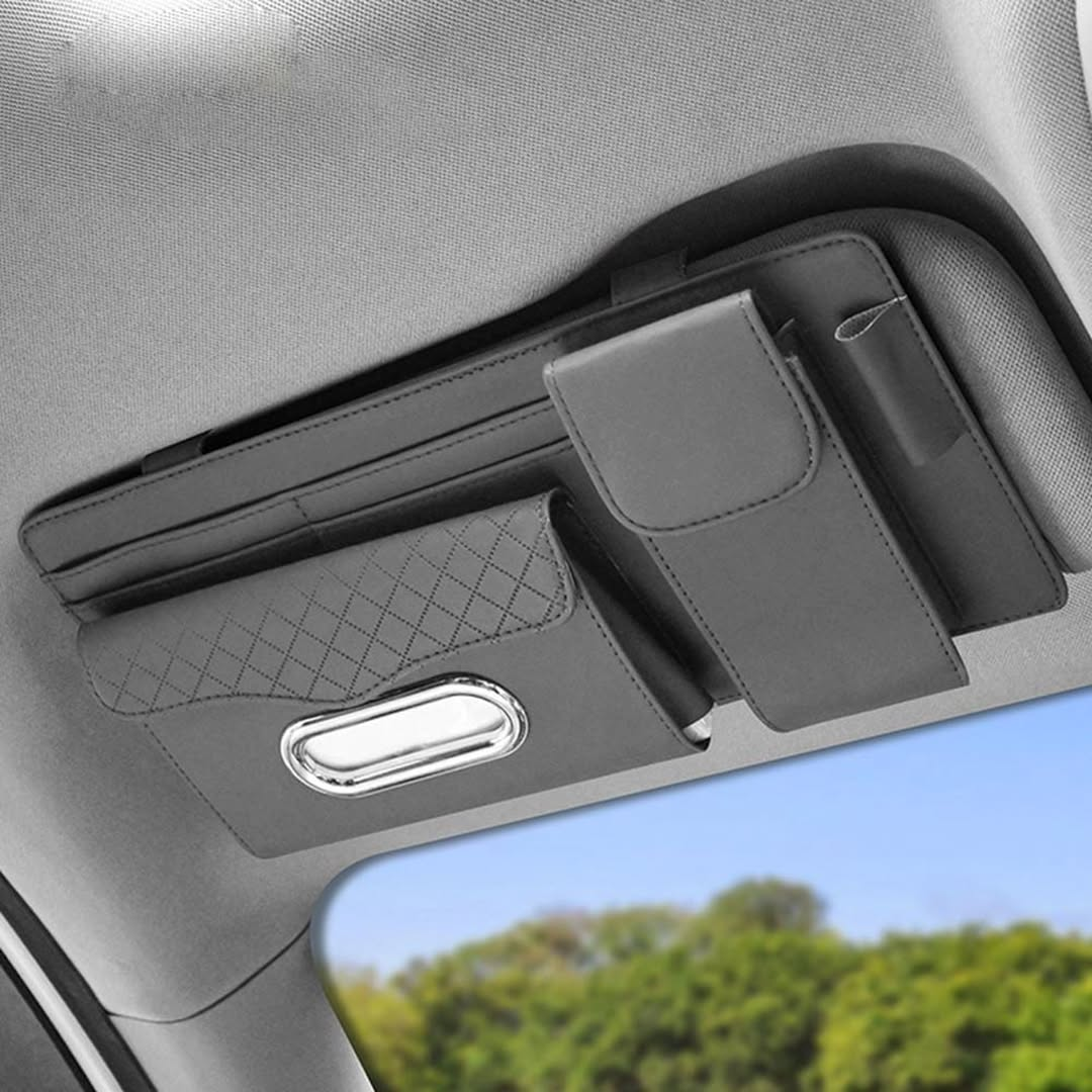 Multifunctional Car Sun Visor Organizer