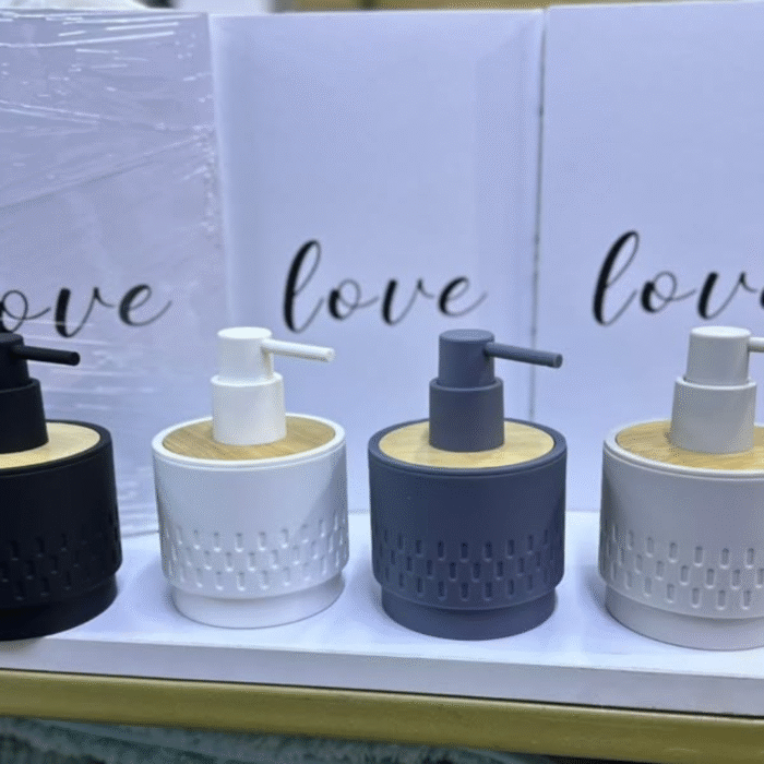 Bamboo Lotion Pump Bottle