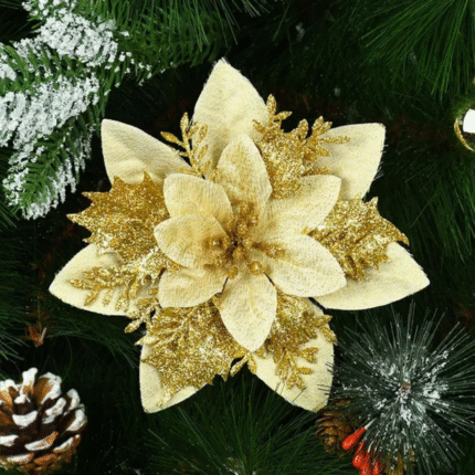 Christmas Tree Flower Decorations