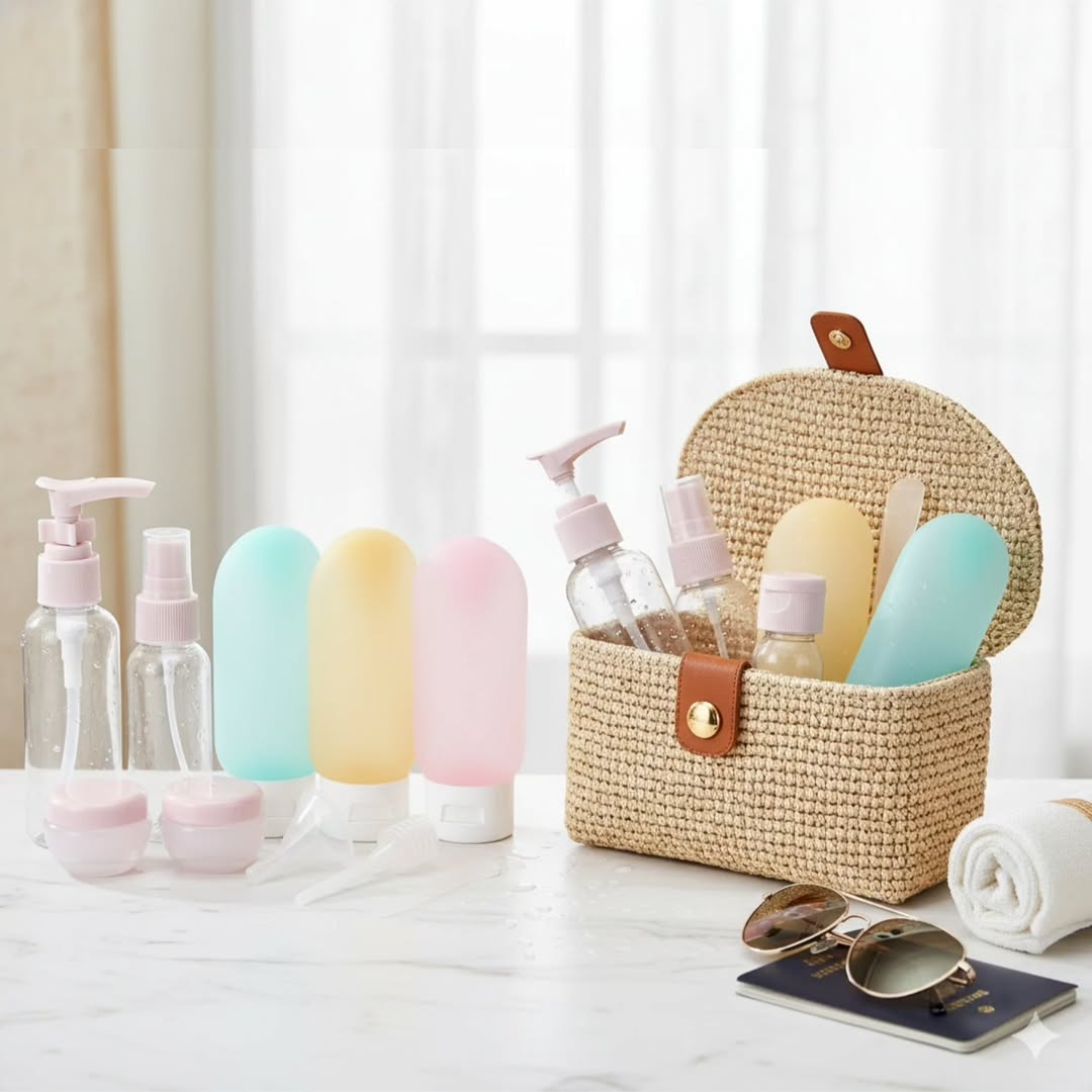 Travel Refillable Bottle Set