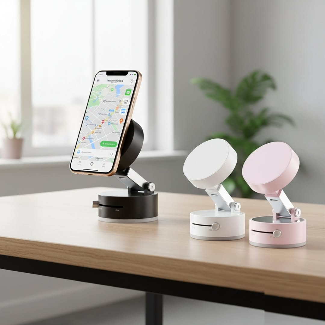 Foldable Magnetic Car/Home Phone Holder