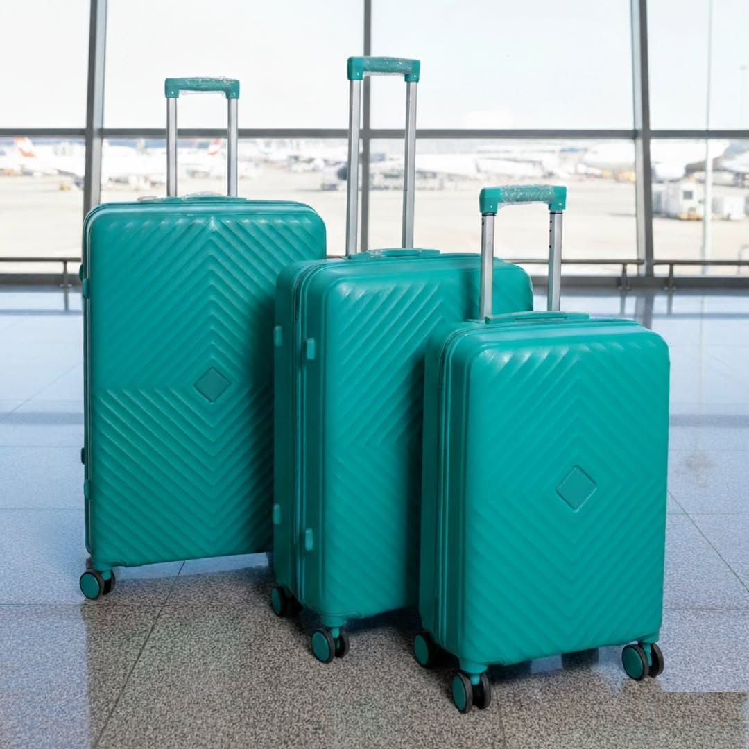 3 in 1 Unbreakable Rubber Suitcase