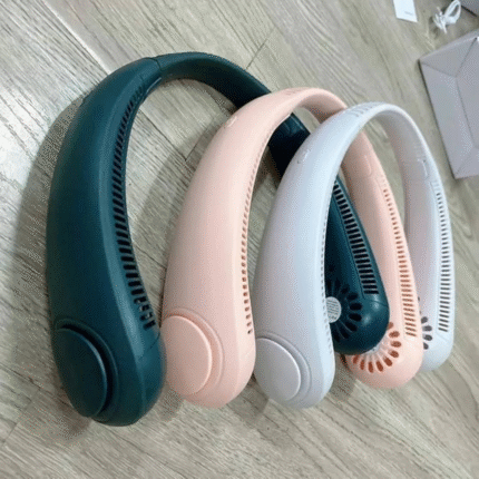 Portable Rechargeable Neck Hanging USB Fan