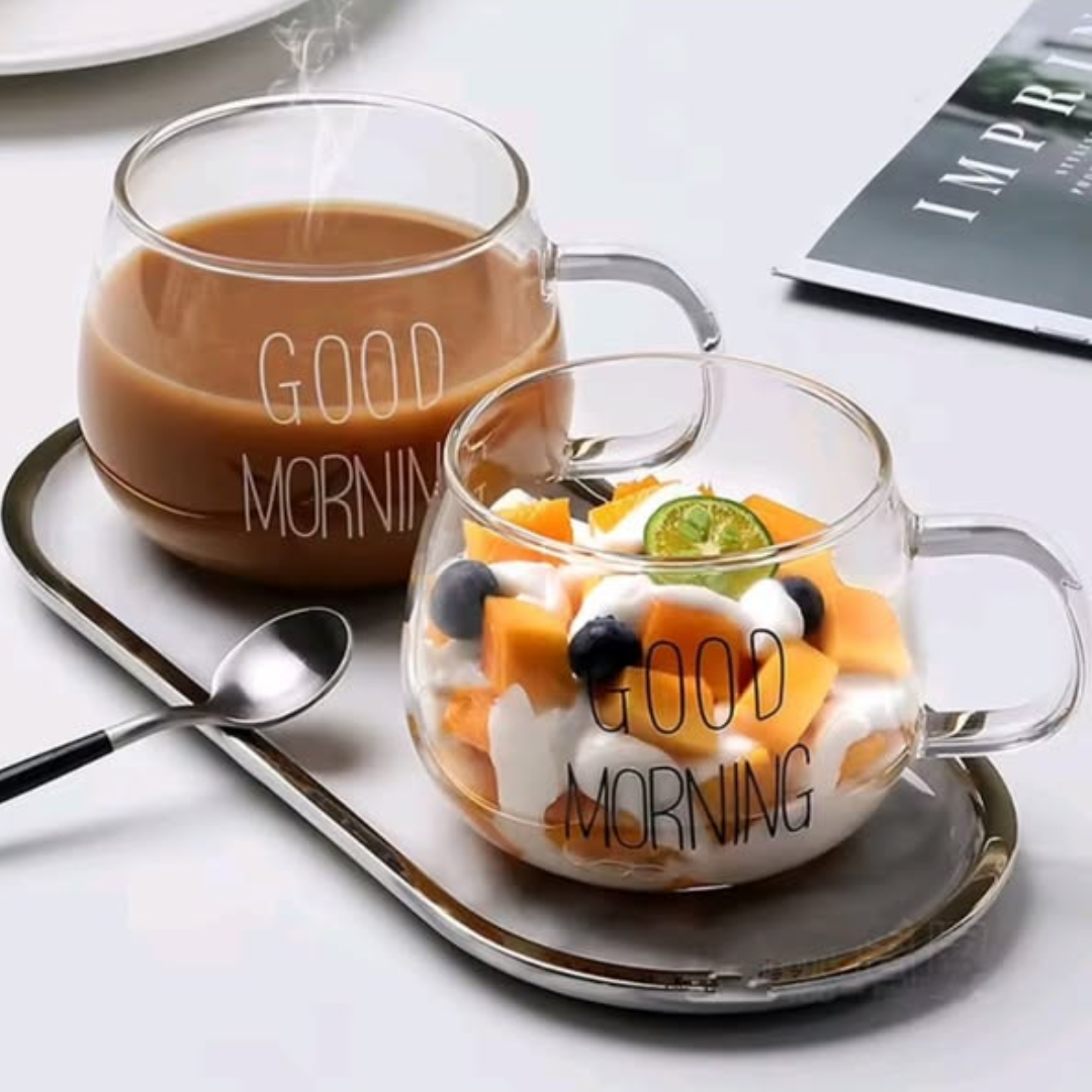 Borosilicate Glass Heat Resistant Mugs