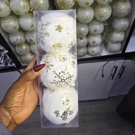 Fluffy 3pc Set Christmas Ball
