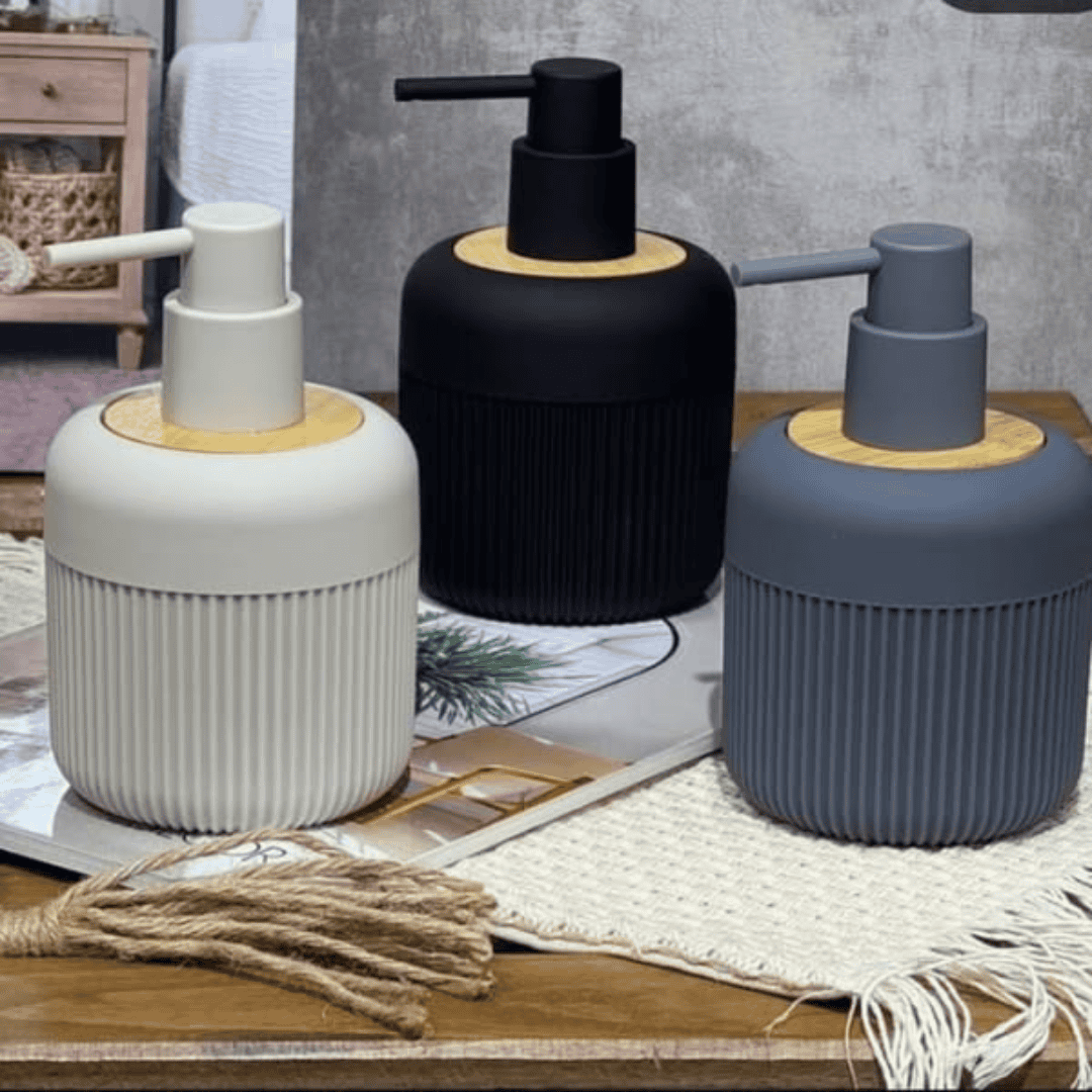 Bamboo Lotion Pump Bottle