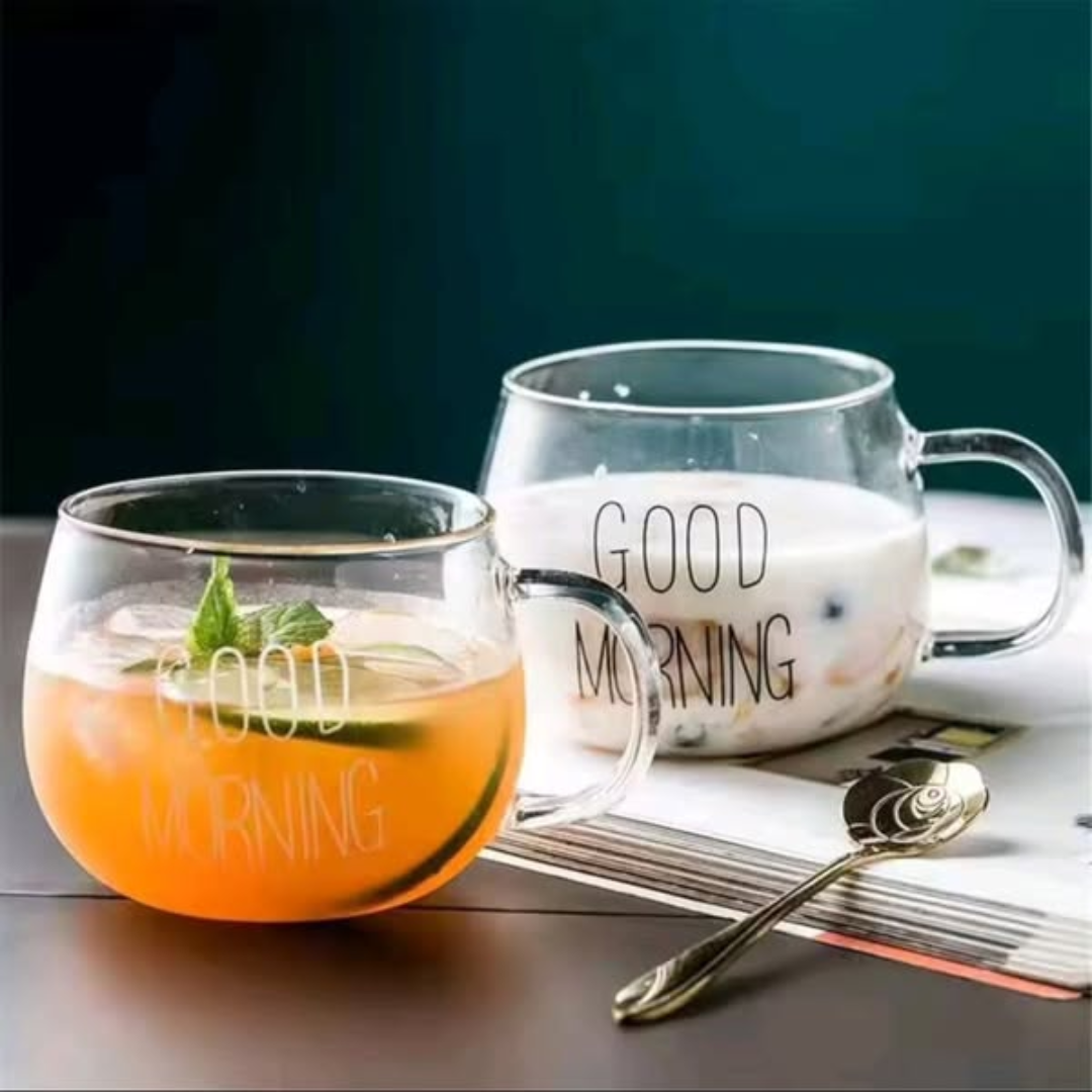 Borosilicate Glass Heat Resistant Mugs
