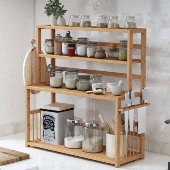Bamboo Multifunctional Organising Rack