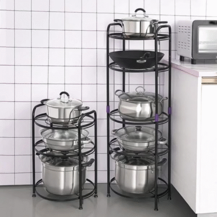 5 Tier Pot Rack Holder