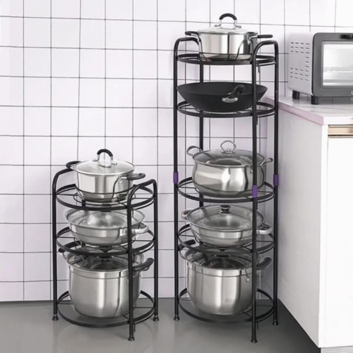 5 Tier Pot Rack Holder