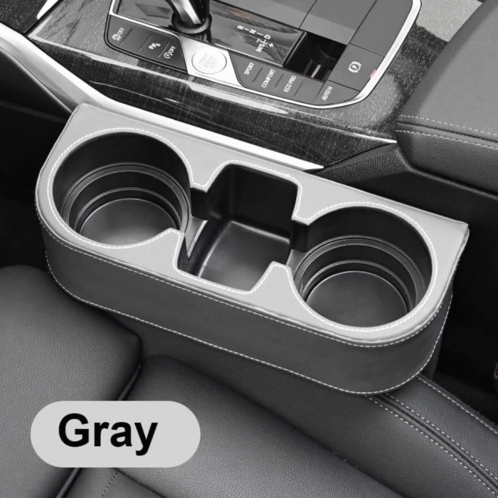 Car Cup Holder with Phone Holder and Double Side Holders