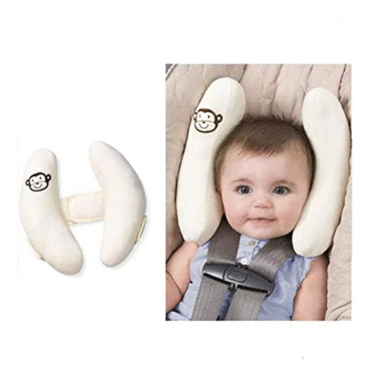 Banana Shaped Head Neck Support Protector Toddler Pillow