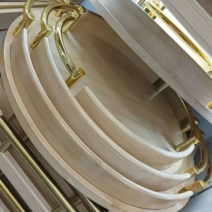 3pcs Multi-functional Bamboo Food Storage Trays