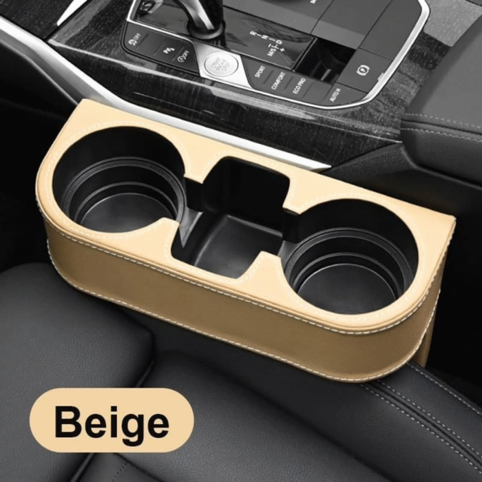 Car Cup Holder with Phone Holder and Double Side Holders