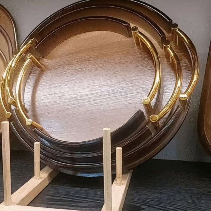 3pcs Multi-functional Bamboo Food Storage Trays