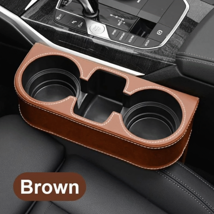 Car Cup Holder with Phone Holder and Double Side Holders