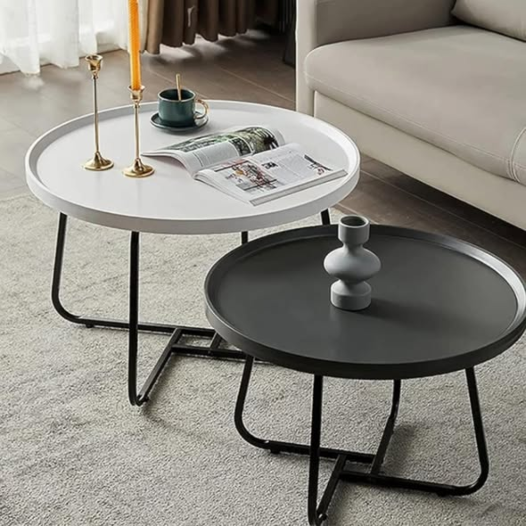 2-in-1 Minimalist Nesting Table