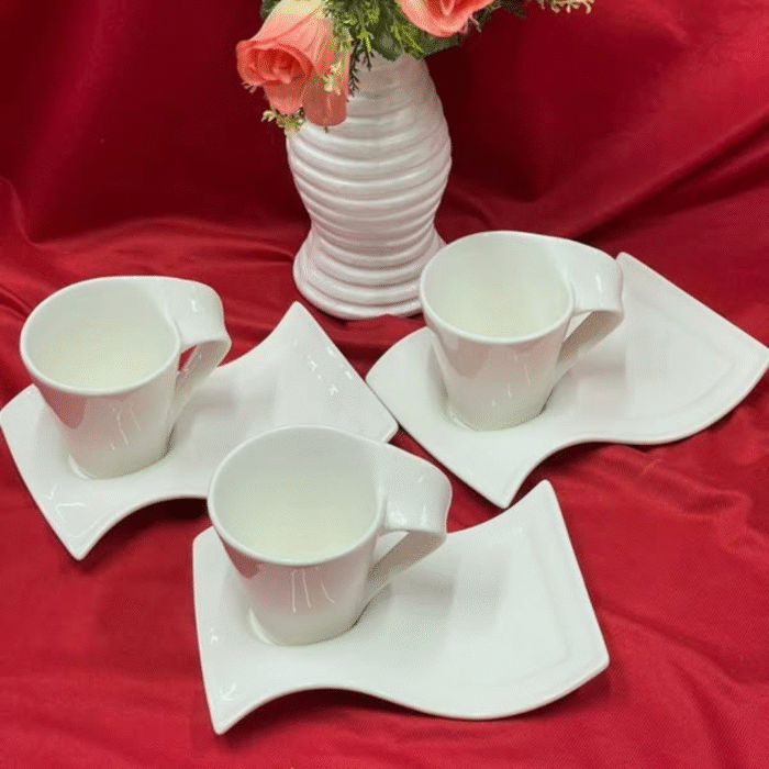 12 Pcs Cup Saucer Set